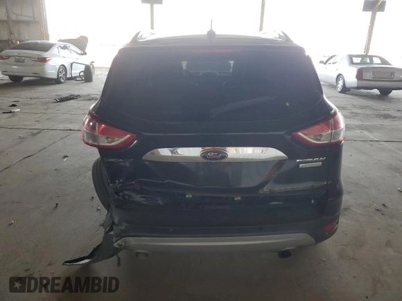 2015 Ford Escape Titanium with VIN 1FMCU0J91FUA17918, listed as a Copart auction lot 64525025 with 130,095 mi miles and Salvage title. Bid and sale history available at DreamBid. Image 6.