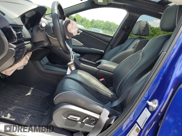 2021 Acura RDX w/A-Spec Package with VIN 5J8TC2H66ML004391, listed as a Copart auction lot 59773445 with 44,932 mi miles and Salvage title. Bid and sale history available at DreamBid. Image 7.