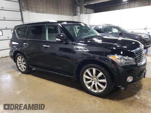 2012 Infiniti QX56 8-passenger z VIN JN8AZ2NC7C9316797, wystawiony jako Copart lot #49735415 z przebiegiem 174 598 mil mil oraz Czysty tytuł • Clean title. Historia ofert i sprzedaży dostępna na DreamBid. Obrazek 4.