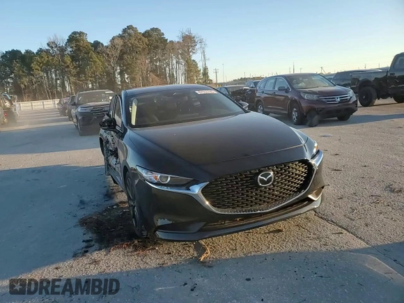 2025 Mazda 3 S Select Sport with VIN JM1BPABM0S1765829, listed as a Copart auction lot 87553785 with 1,283 mi miles and Salvage Title. Bid and sale history available at DreamBid. Image 11.