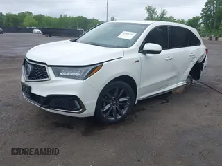 2019 Acura MDX Technology with VIN 5J8YD4H05KL014871, listed as a IAAI auction lot 42169738 with 96,599 mi miles and . Bid and sale history available at DreamBid. Image 2.