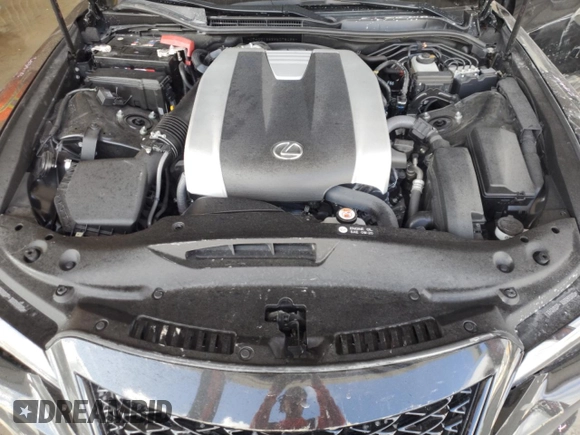 2024 Lexus IS 350 F Sport with VIN JTHGZ1B29R5075495, listed as a Copart auction lot 53697565 with 11,799 mi miles and Salvage title. Bid and sale history available at DreamBid. Image 11.