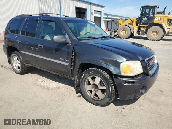 2006 GMC Envoy SLT with VIN 1GKDT13S962162674, listed as a Copart auction lot 46072515 with 193,502 mi miles and Salvage Title. Bid and sale history available at DreamBid. Image 4.