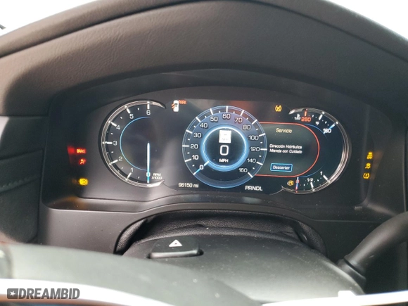 2019 Cadillac Escalade Luxury with VIN 1GYS4BKJ6KR273693, listed as a Copart auction lot 48101575 with 96,150 mi miles and Salvage Title. Bid and sale history available at carsss.com. Image 9.