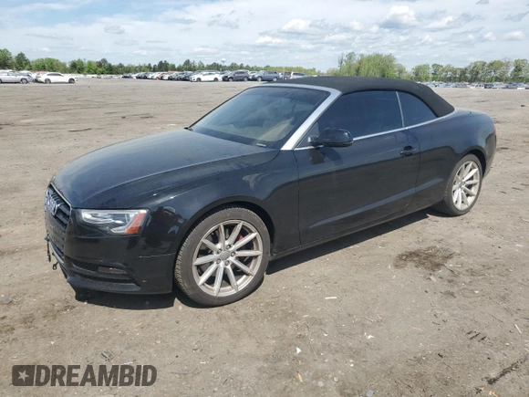 2015 Audi A5 Premium with VIN WAUCFAFH2FN002646, listed as a Copart auction lot 53908965 with 144,929 mi miles and Salvage title. Bid and sale history available at DreamBid. Image 1.