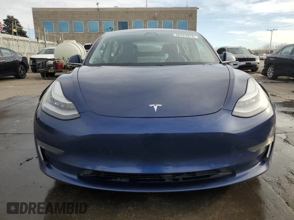 2018 Tesla Model 3 Long Range Battery with VIN 5YJ3E1EB2JF074148, listed as a Copart auction lot 50424975 with 93,822 mi miles and Salvage Title. Bid and sale history available at DreamBid. Image 5.