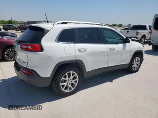 2017 Jeep Cherokee Latitude with VIN 1C4PJLCB5HW540477, listed as a Copart auction lot 51736995 with 124,387 mi miles and Salvage Title. Bid and sale history available at DreamBid. Image 3.