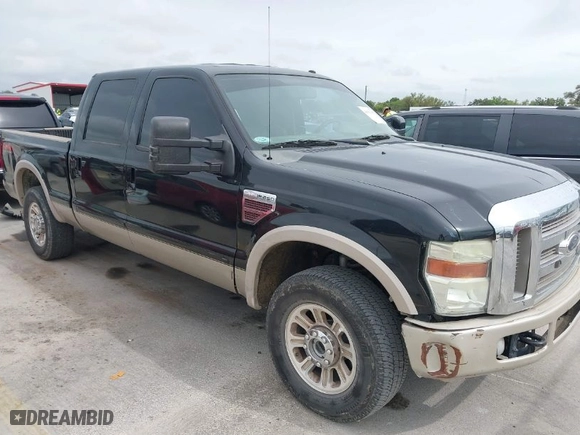 2008 Ford Super Duty F-250 SRW XL with VIN 1FTSW21R38ED47238, listed as a IAAI auction lot 41913365 with 119,054 mi miles. Bid and sale history available at carsss.com. Image 1.