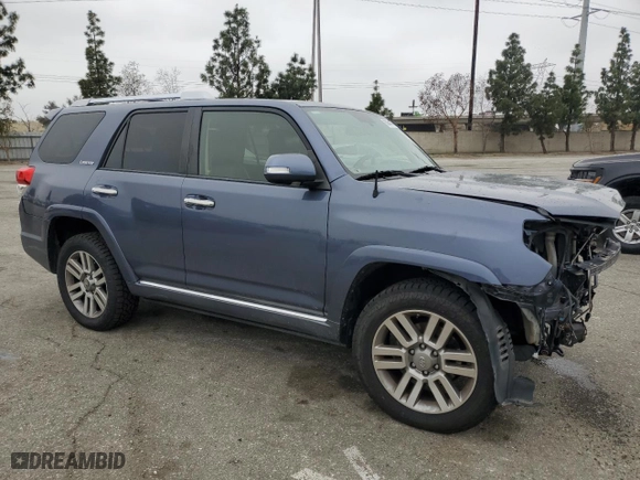 2012 Toyota 4Runner SR5 with VIN JTEBU5JR6C5102042, listed as a Copart auction lot 50644845 with 142,241 mi miles and Salvage Title. Bid and sale history available at carsss.com. Image 4.