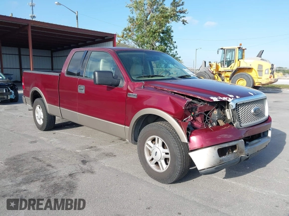 2004 Ford F-150 XL with VIN 1FTPX12544NA71834, listed as a IAAI auction lot 42085768 with 90,902 mi miles. Bid and sale history available at carsss.com. Image 1.