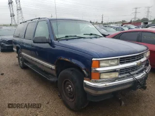 1999 Chevrolet Suburban with VIN 1GNFK16R0XJ508397, listed as a Copart auction lot 71629294 with 192,289 mi miles and Salvage Title. Bid and sale history available at carsss.com. Image 4.