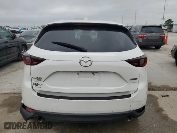 2018 Mazda CX-5 Touring with VIN JM3KFBCM1J0355852, listed as a Copart auction lot 51008335 with 0 mi miles and Salvage Title. Bid and sale history available at carsss.com. Image 6.