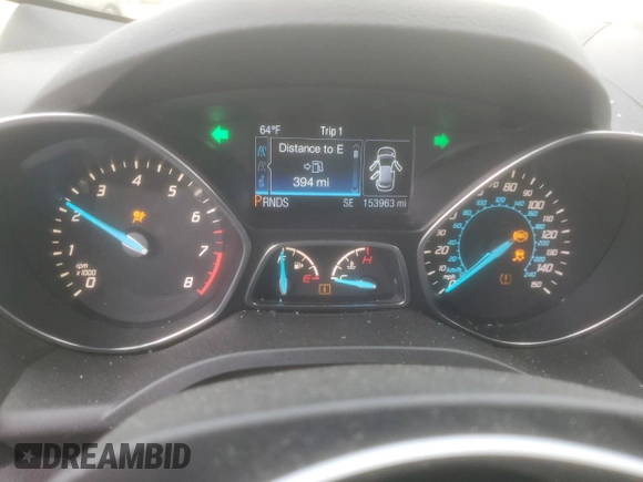 2013 Ford Escape Titanium with VIN 1FMCU0J96DUC19683, listed as a Copart auction lot 50104954 with 153,963 mi miles and Salvage Title. Bid and sale history available at carsss.com. Image 9.