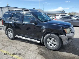 2010 Nissan Xterra S with VIN 5N1AN0NU0AC515755, listed as a Copart auction lot 48242305 with 183,313 mi miles and Salvage title. Bid and sale history available at DreamBid. Image 4.