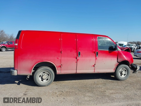 2018 Chevrolet Express Cargo with VIN 1GCWGAFP6J1342077, listed as a IAAI auction lot 41667765 with 138,063 mi miles and . Bid and sale history available at DreamBid. Image 13.