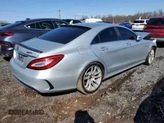 2015 Mercedes-Benz CLS-Class CLS 400 with VIN WDDLJ6HB9FA148000, listed as a Copart auction lot 52300255 with 98,709 mi miles and Salvage Title. Bid and sale history available at carsss.com. Image 3.