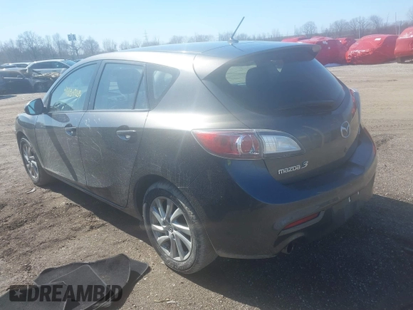 2013 Mazda 3 i Touring with VIN JM1BL1L75D1751481, listed as a IAAI auction lot 41889269 with 156,958 mi miles and . Bid and sale history available at carsss.com. Image 3.
