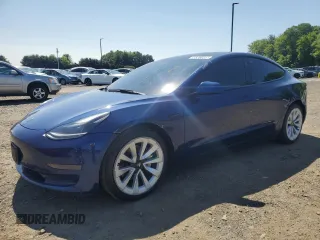 2022 Tesla Model 3 z VIN 5YJ3E1EA1NF190857, wystawiony jako Copart lot #59351555 z przebiegiem 145 940 mil mil oraz Czysty tytuł • Clean title. Historia ofert i sprzedaży dostępna na DreamBid. Obrazek 1.