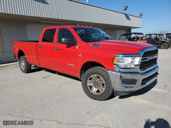 2019 Ram 2500 Tradesman with VIN 3C6UR5HL9KG662085, listed as a Copart auction lot 70751274 with 133,190 mi miles and Salvage Title. Bid and sale history available at carsss.com. Image 4.