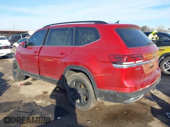 2023 Volkswagen Atlas SE z VIN 1V2JR2CA0PC538697, wystawiony jako IAAI lot #41347126 z przebiegiem 28 310 mil mil oraz . Historia ofert i sprzedaży dostępna na DreamBid. Obrazek 3.