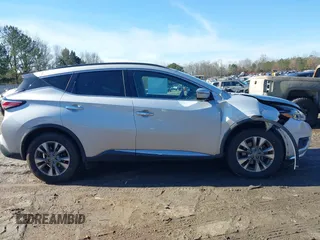 2018 Nissan Murano Platinum with VIN 5N1AZ2MG6JN136646, listed as a IAAI auction lot 41421280 with 123,667 mi miles. Bid and sale history available at carsss.com. Image 12.