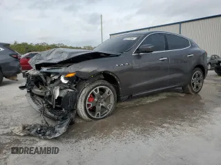 2021 Maserati Levante GT with VIN ZN661XUA8MX364794, listed as a Copart auction lot 83231954 with 23,188 mi miles and Salvage Title. Bid and sale history available at carsss.com. Image 1.