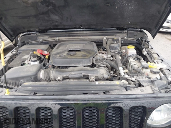 2021 Jeep Wrangler Unlimited Sport S with VIN 1C4HJXDN0MW678801, listed as a IAAI auction lot 42211815 with 96,849 mi miles and . Bid and sale history available at DreamBid. Image 10.