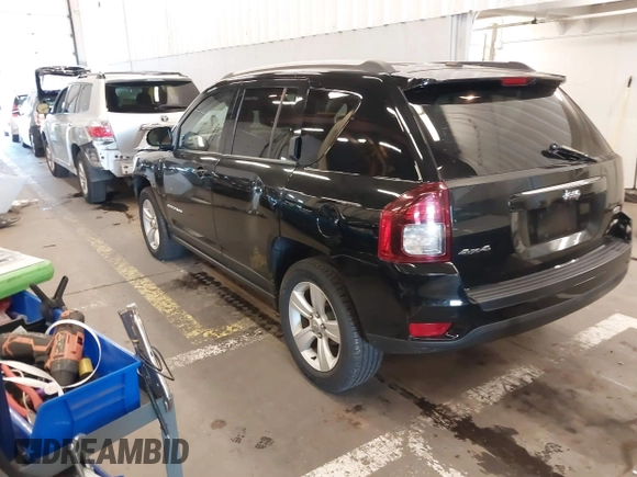 2017 Jeep Compass Latitude with VIN 1C4NJDEB1HD125176, listed as a IAAI auction lot 41321936 with 71,822 mi miles and . Bid and sale history available at DreamBid. Image 3.