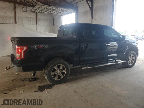 2015 Ford F-150 XLT with VIN 1FTEW1EF0FFA69722, listed as a Copart auction lot 59671695 with 189,690 mi miles and Salvage title. Bid and sale history available at DreamBid. Image 3.
