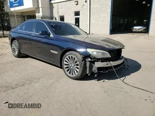 2011 BMW 7 Series 740i with VIN WBAKA4C53BC392488, listed as a Copart auction lot 77876674 with 0 mi miles and Salvage Title. Bid and sale history available at carsss.com. Image 11.