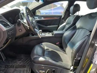 2018 Genesis G80 Sport with VIN KMHGN4JB0JU248004, listed as a Copart auction lot 56655095 with 153,653 mi miles and Clean title. Bid and sale history available at DreamBid. Image 7.