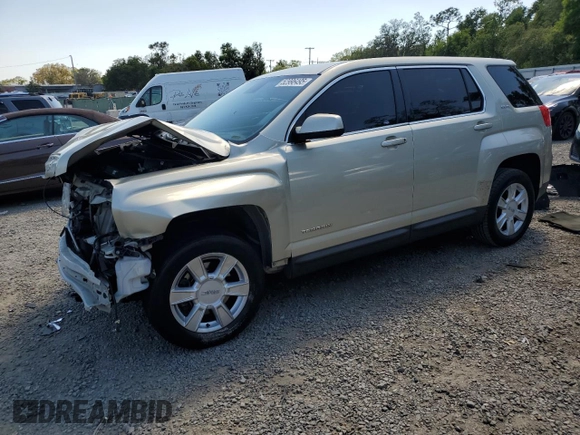2013 GMC Terrain SLE with VIN 2GKALMEK0D6275110, listed as a Copart auction lot 52996495 with 143,049 mi miles and Salvage Title. Bid and sale history available at carsss.com. Image 1.
