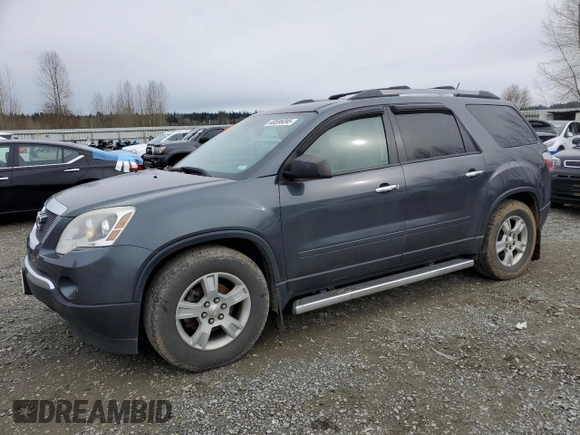 2011 GMC Acadia SLE with VIN 1GKKVPED3BJ260747, listed as a Copart auction lot 48596095 with 186,423 mi miles and Clean Title. Bid and sale history available at carsss.com. Image 1.