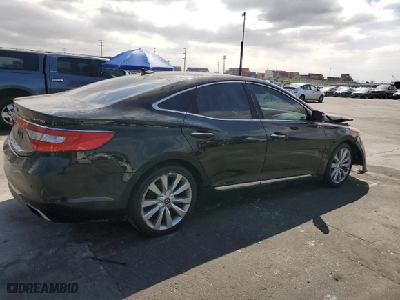 2015 Hyundai Azera Limited with VIN KMHFH4JG1FA453211, listed as a Copart auction lot 51019915 with 122,712 mi miles and Salvage Title. Bid and sale history available at carsss.com. Image 3.