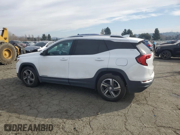 2019 GMC Terrain SLT with VIN 3GKALVEV9KL237075, listed as a Copart auction lot 42240435 with 93,943 mi miles and Salvage Title. Bid and sale history available at carsss.com. Image 2.
