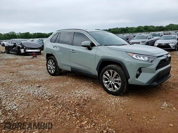 2021 Toyota RAV4 XLE Premium with VIN 2T3C1RFV5MW122775, listed as a Copart auction lot 53689075 with 69,358 mi miles and Salvage title. Bid and sale history available at DreamBid. Image 15.