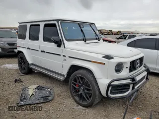 2019 Mercedes-Benz G with VIN WDCYC7HJ3KX300409, listed as a Copart auction lot 68525532 with 46,976 mi miles. Bid and sale history available at carsss.com. Image 4.