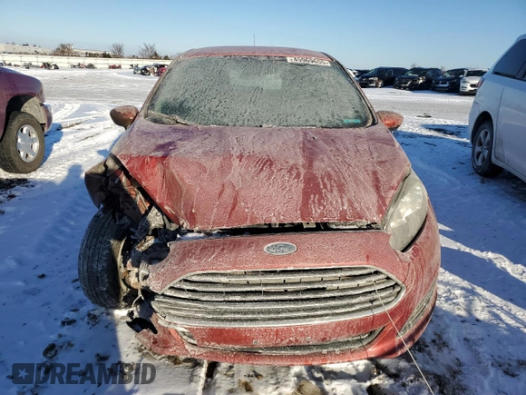 2018 Ford Fiesta SE with VIN 3FADP4EJ9JM104979, listed as a Copart auction lot 45969655 with Not Provided miles and Salvage Title. Bid and sale history available at DreamBid. Image 5.