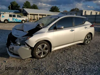 2021 Nissan LEAF SV Plus z VIN 1N4BZ1CV9MC553672, wystawiony jako Copart lot #80624494 z przebiegiem 43 416 mil mil oraz Szkoda całkowita • Salvage title. Historia ofert i sprzedaży dostępna na DreamBid. Obrazek 1.