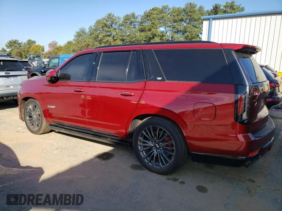 2023 Cadillac Escalade AWD V-Series z VIN 1GYS4HK97PR405294, wystawiony jako Copart lot #73850244 z przebiegiem 11 922 mil mil oraz Szkoda całkowita • Salvage title. Historia ofert i sprzedaży dostępna na DreamBid. Obrazek 2.