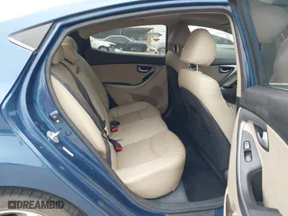2014 Hyundai Elantra SE with VIN KMHDH4AEXEU122503, listed as a IAAI auction lot 38839586 with 86,865 mi miles. Bid and sale history available at carsss.com. Image 8.