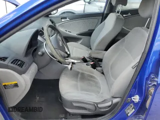 2013 Hyundai Accent GLS with VIN KMHCT4AE4DU409439, listed as a Copart auction lot 53118785 with 156,238 mi miles and Salvage Title. Bid and sale history available at carsss.com. Image 7.