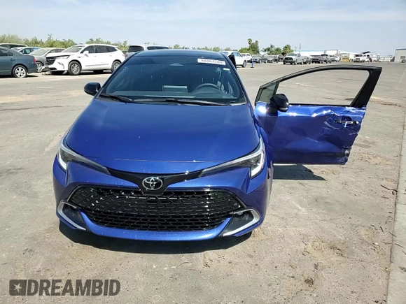 2024 Toyota Corolla Hatchback XSE with VIN JTNC4MBEXR3232288, listed as a Copart auction lot 68864284 with 6,114 mi miles and Salvage Title. Bid and sale history available at carsss.com. Image 10.