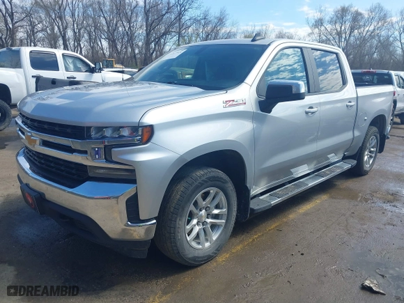 2020 Chevrolet Silverado 1500 LT with VIN 1GCUYDED2LZ287757, listed as a IAAI auction lot 41877526 with 86,652 mi miles. Bid and sale history available at carsss.com. Image 17.