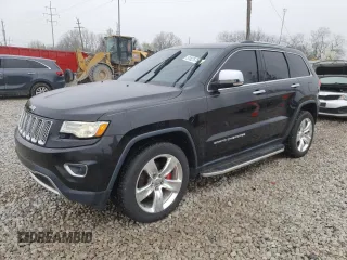 2014 Jeep Grand Cherokee Limited with VIN 1C4RJEBM2EC443337, listed as a Copart auction lot 51825755 with 124,926 mi miles and Clean Title. Bid and sale history available at carsss.com. Image 1.
