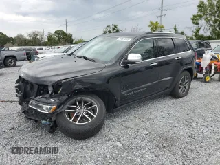 2021 Jeep Grand Cherokee Limited with VIN 1C4RJFBG7MC550883, listed as a Copart auction lot 58807565 with 37,074 mi miles and Salvage title. Bid and sale history available at DreamBid. Image 1.
