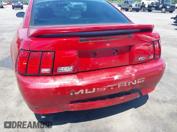 1999 Ford Mustang with VIN 1FAFP4042XF229616, listed as a IAAI auction lot 42047185 with 287,758 mi miles and . Bid and sale history available at DreamBid. Image 6.