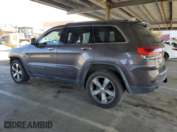 2014 Jeep Grand Cherokee Limited with VIN 1C4RJFBG7EC588986, listed as a Copart auction lot 52284405 with 92,702 mi miles and Salvage Title. Bid and sale history available at DreamBid. Image 2.