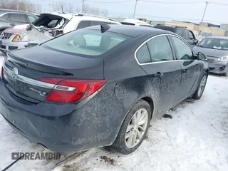 2016 Buick Regal Premium II with VIN 2G4GT5GX0G9201642, listed as a IAAI auction lot 41634052 with 93,647 mi miles. Bid and sale history available at carsss.com. Image 4.