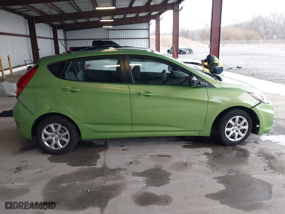 2014 Hyundai Accent GS with VIN KMHCT5AE6EU168619, listed as a IAAI auction lot 41856429 with 227,552 mi miles. Bid and sale history available at carsss.com. Image 13.